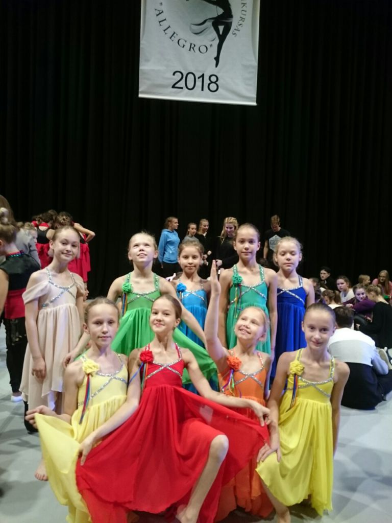 ŠOKIO FESTIVALIO-KONKURSO „ALLEGRO 2018” LAUREATAI