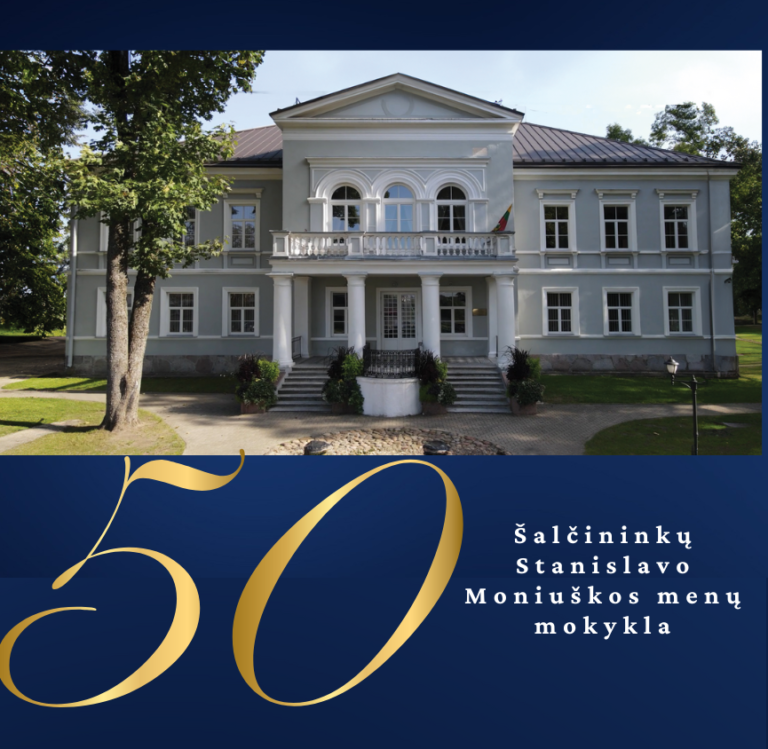 Iškilmingas renginys „Menas, jungiantis kartas”, skirtas mokyklos 50-ies metų jubiliejui